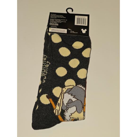 Three Pairs Bambi Crew Socks Adult Size 9-13 - Picture 4 of 6